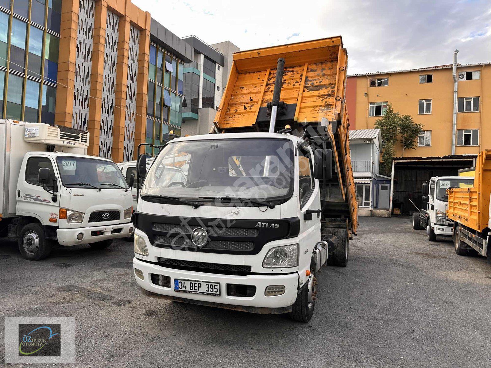 ÖZHUZUR OTOMOTİV DEN 2018 OTOKAR ATLAS DANPERLİ 90,KM KAMYON