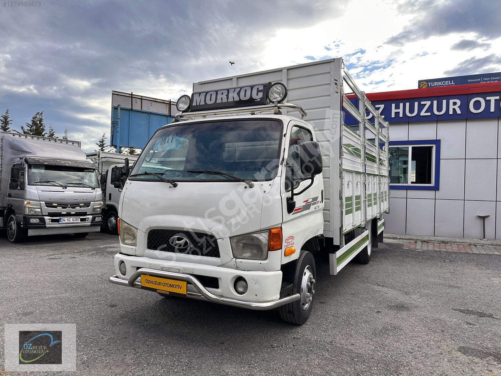 ÖZHUZUR OTOMOTİV DEN 2011 HYUDAİ HD77 ACIK KASA UZUN SASE KAMYON