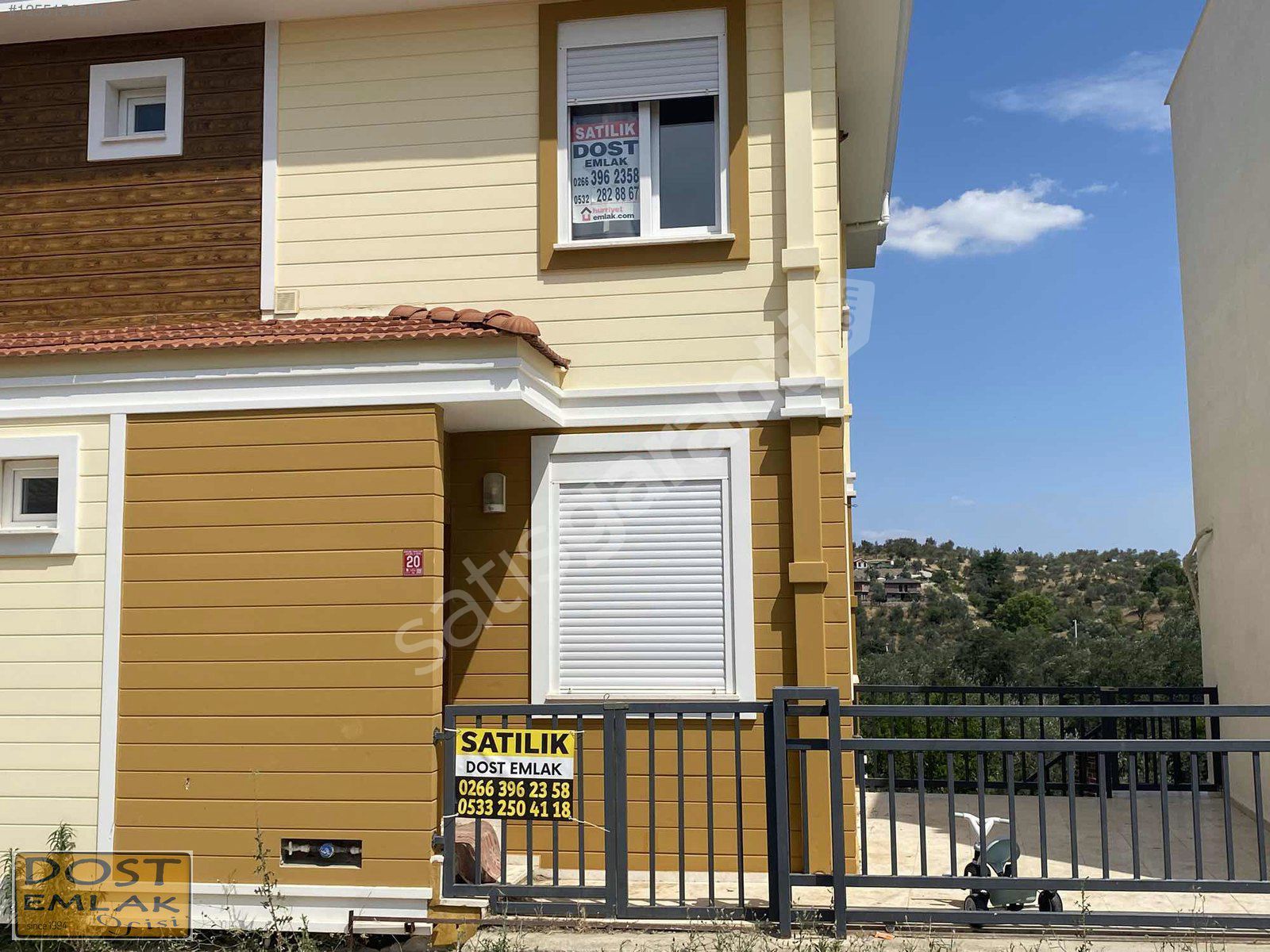 Tuncer Kurtis'e komşu çamlıbel köyünde müstakil ikiz villa