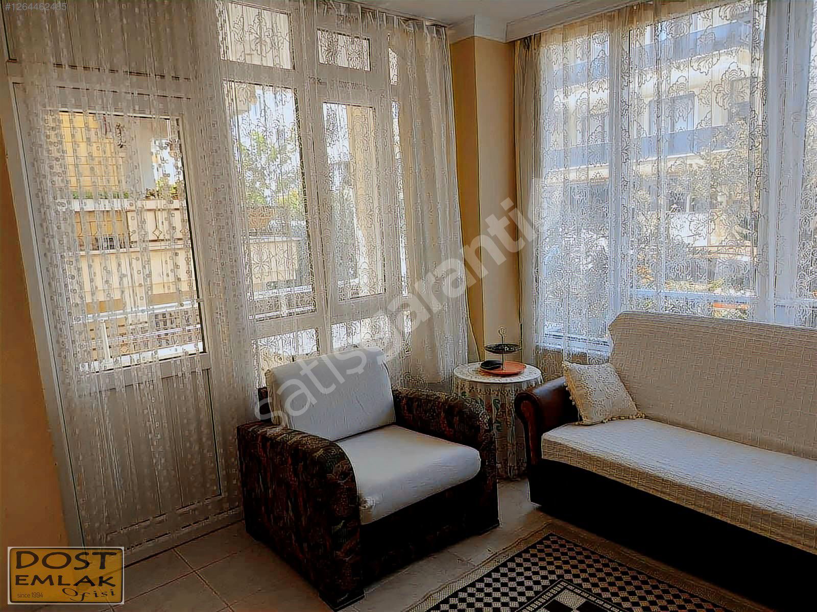 2+1 giriş kat eşyalı daire