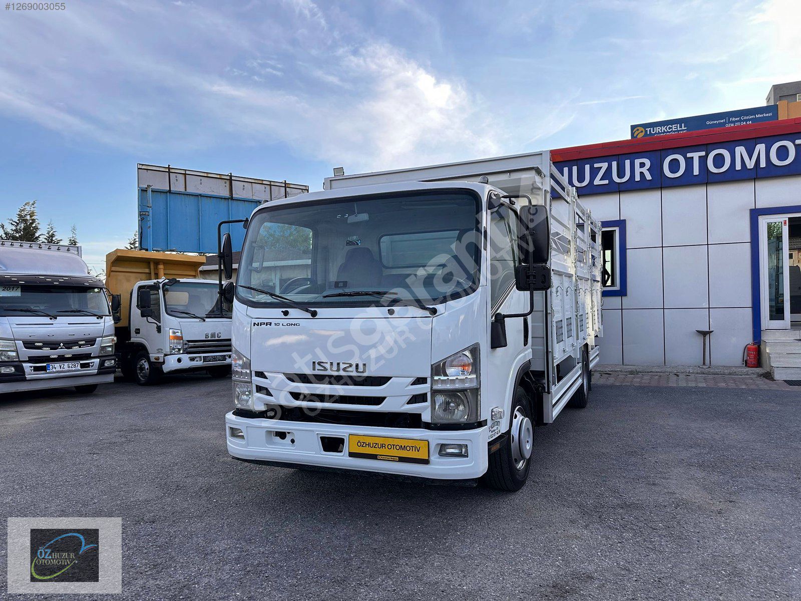 ÖZHUZUR OTOMOTİV DEN 2017 ISUZU NPR10LONG ACIK AHŞAP KASA 133.KM