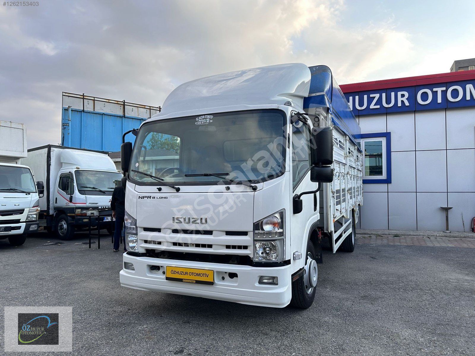 ÖZHUZUR OTOMOTİV DEN 2010 ISUZU NPR 8 LONG ACIK AHŞAP KASA KAMYO