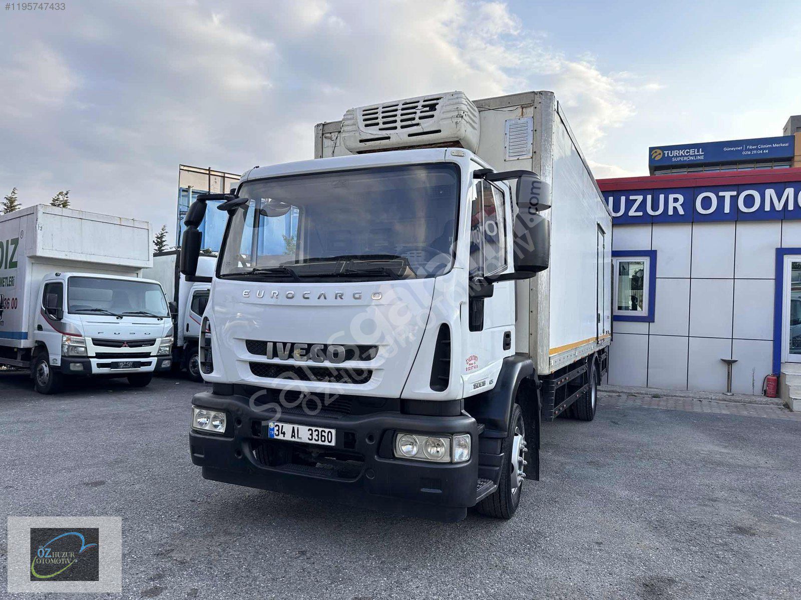 ÖZHUZUR OTOMOTİV DEN 2014 EUROCARGO 150E18 FRİGOFİRİK LİFTLİ