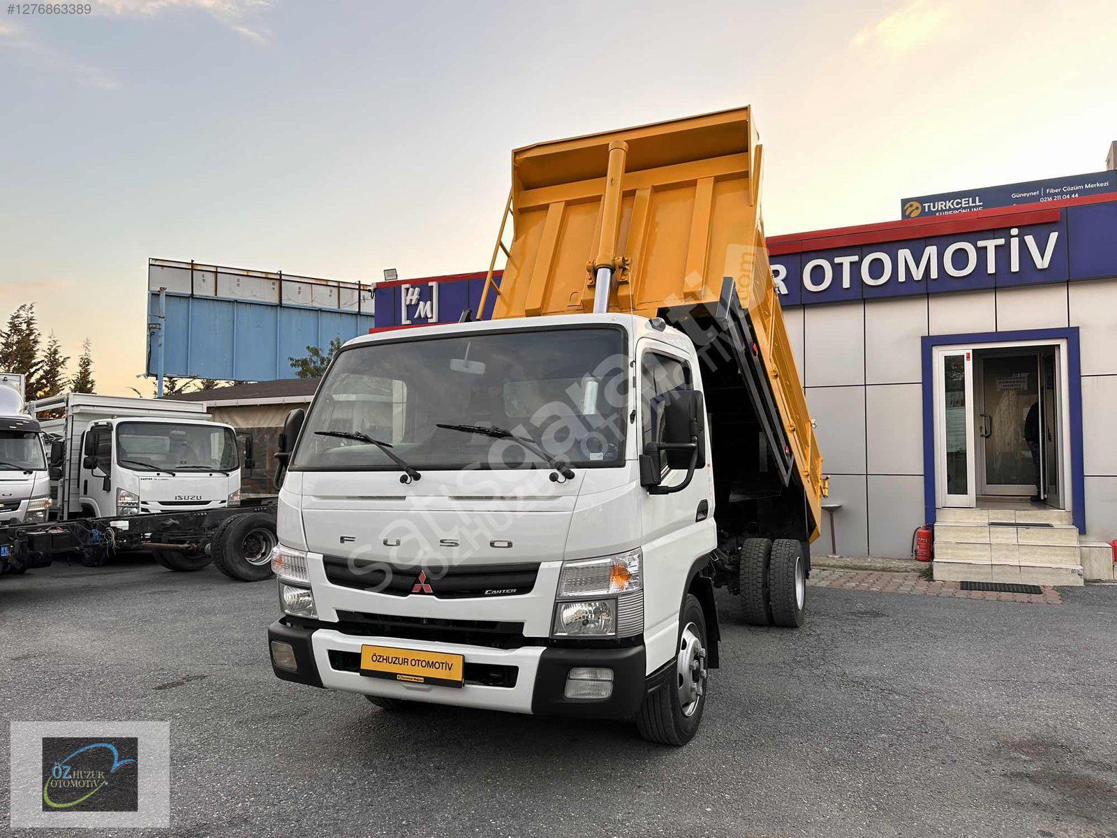 ÖZHUZUR OTOMOTİV DEN 2020 MITSUBISHI FUSO 8B DANPERLİ KAMYON