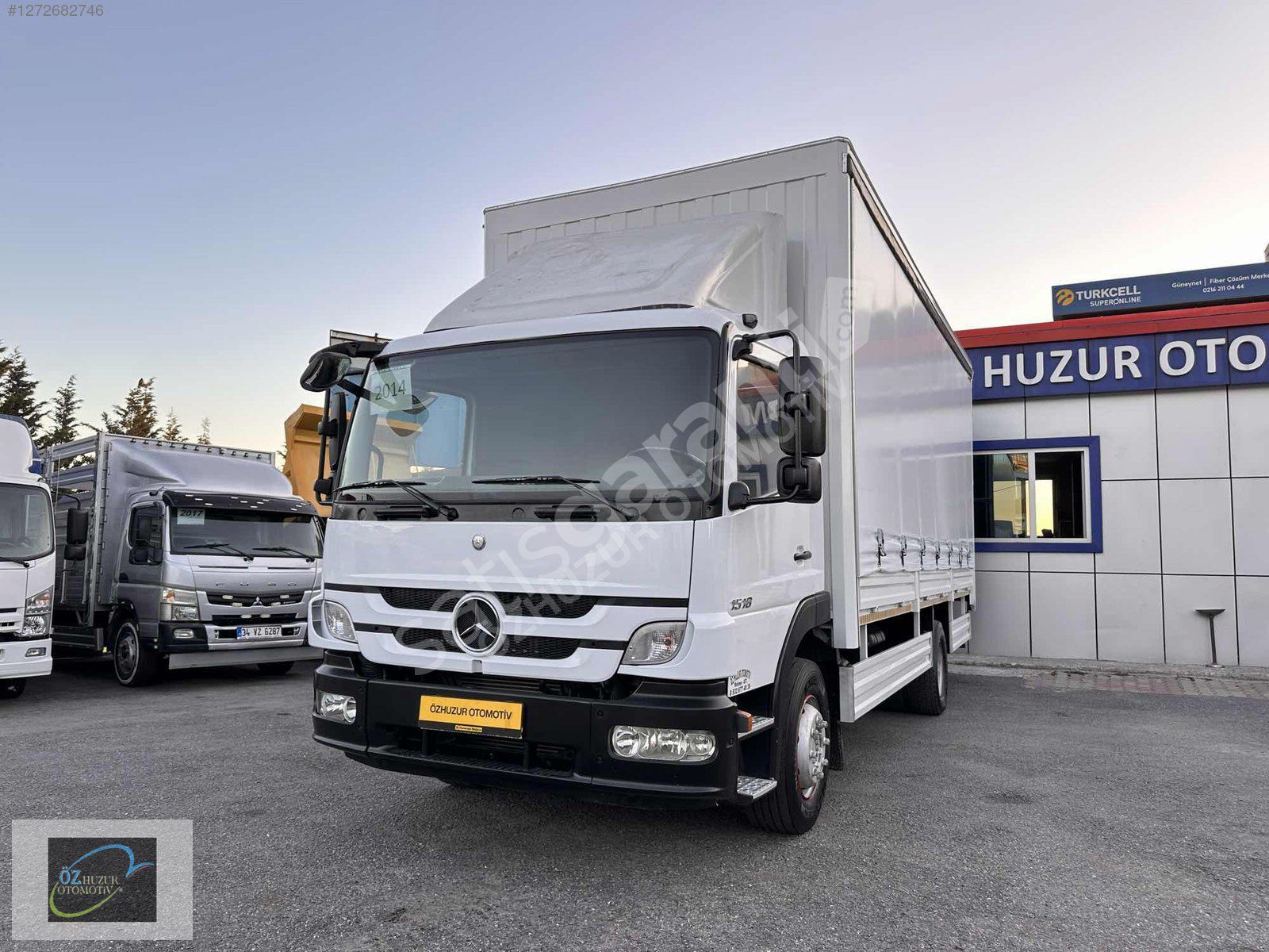 ÖZHUZUR OTOMOTİV DEN 2014 1518 SIFIR KAYARPERDE UZUNSASE KAYMYON