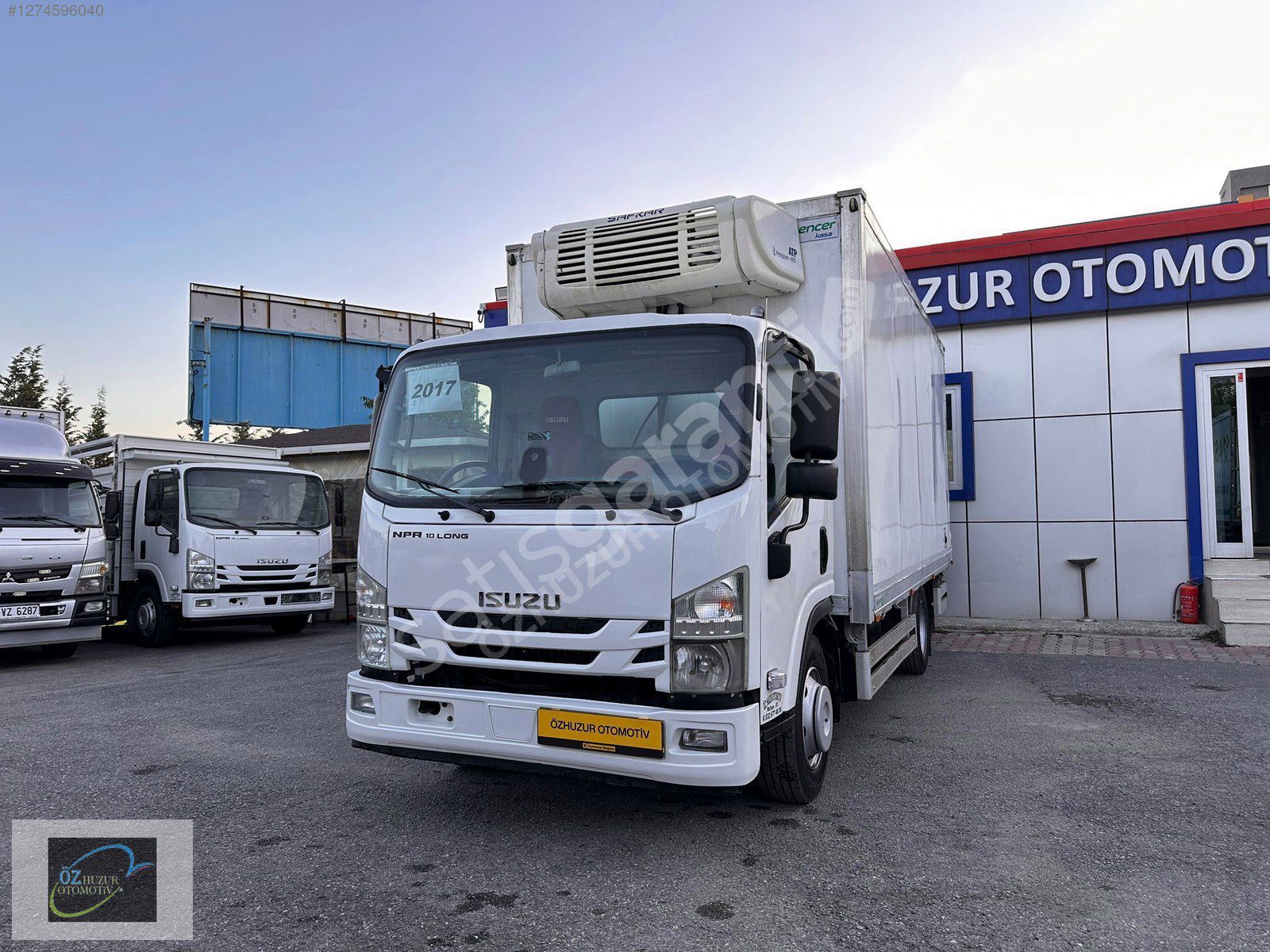 ÖZHUZUR OTOMOTİV DEN 2017 ISUZU NPR 10 LONG 10 PALET FRİGO KAMYO