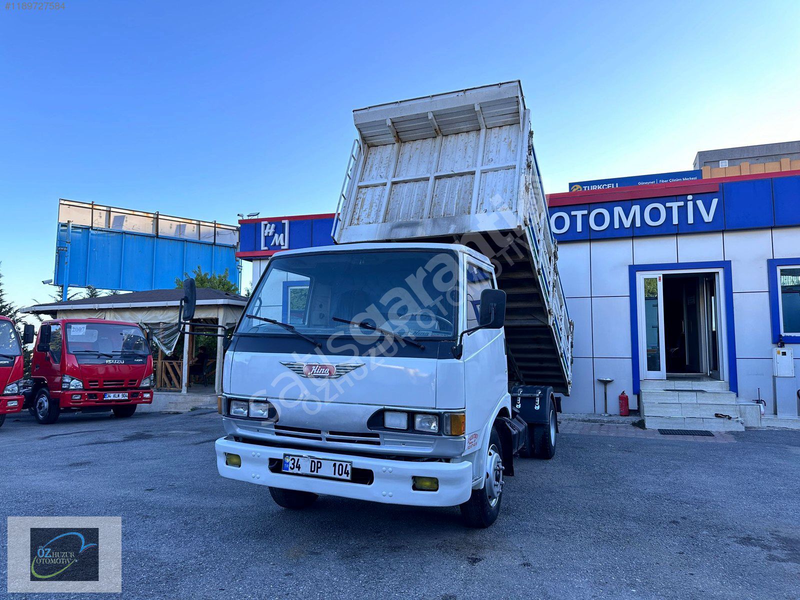 ÖZHUZUR OTOMOTİV DEN 1992 HİNO FB112 KAMYON ŞASE DANPER YOK