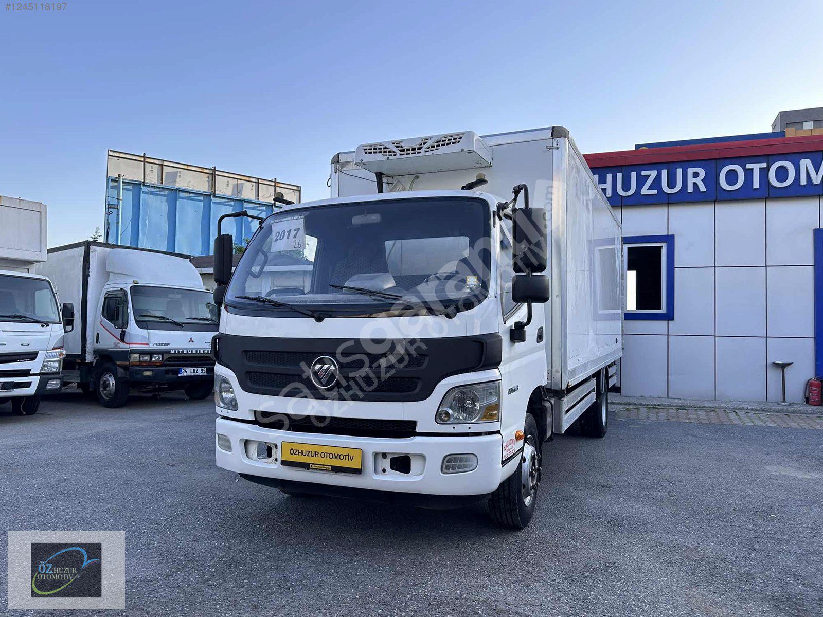 ÖZHUZUR OTOMOTİV DEN 2017 ATLAS 10 PALET FRİGO+LİFT TAKIM KAMYON
