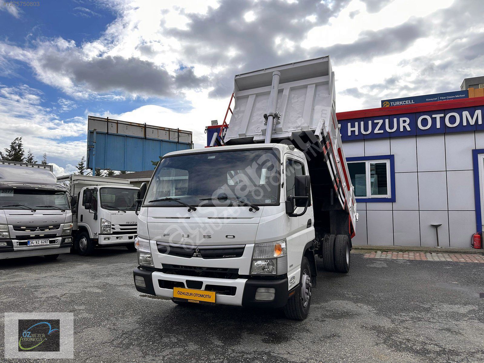 ÖZHUZUR OTOMOTİV DEN 2020 FUSO 8B DANPERLİ KAMYON