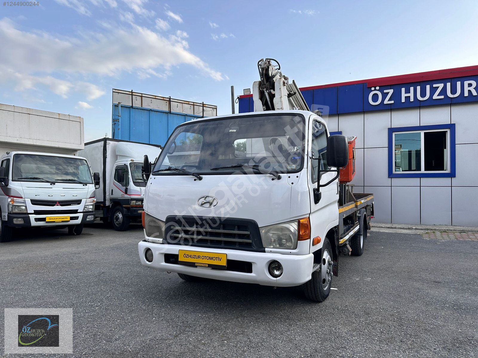 ÖZHUZUR OTOMOTİV DEN 2009 HYUNDAİ 14MT HİDROLİK SEPETLİ PLATFORM