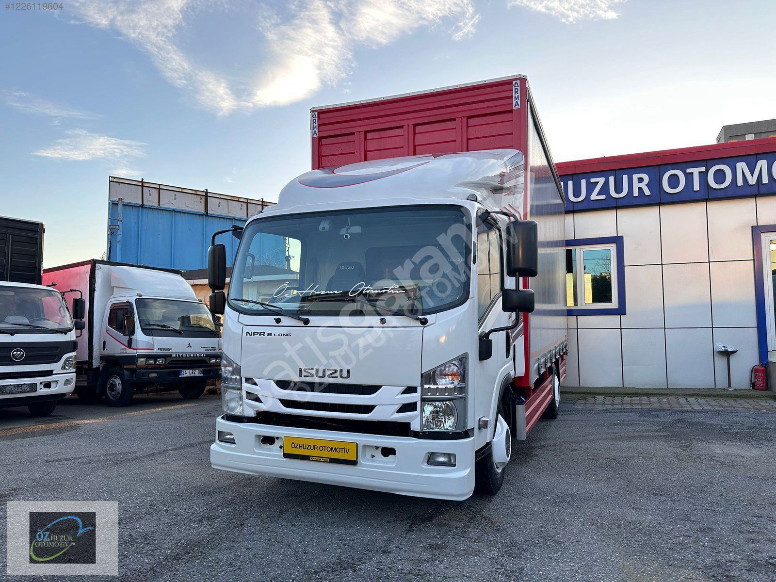 ÖZHUZUR OTOMOTİV DEN 2017 ISUZU NPR 8 LONG KAYARPERDELİ KAMYON