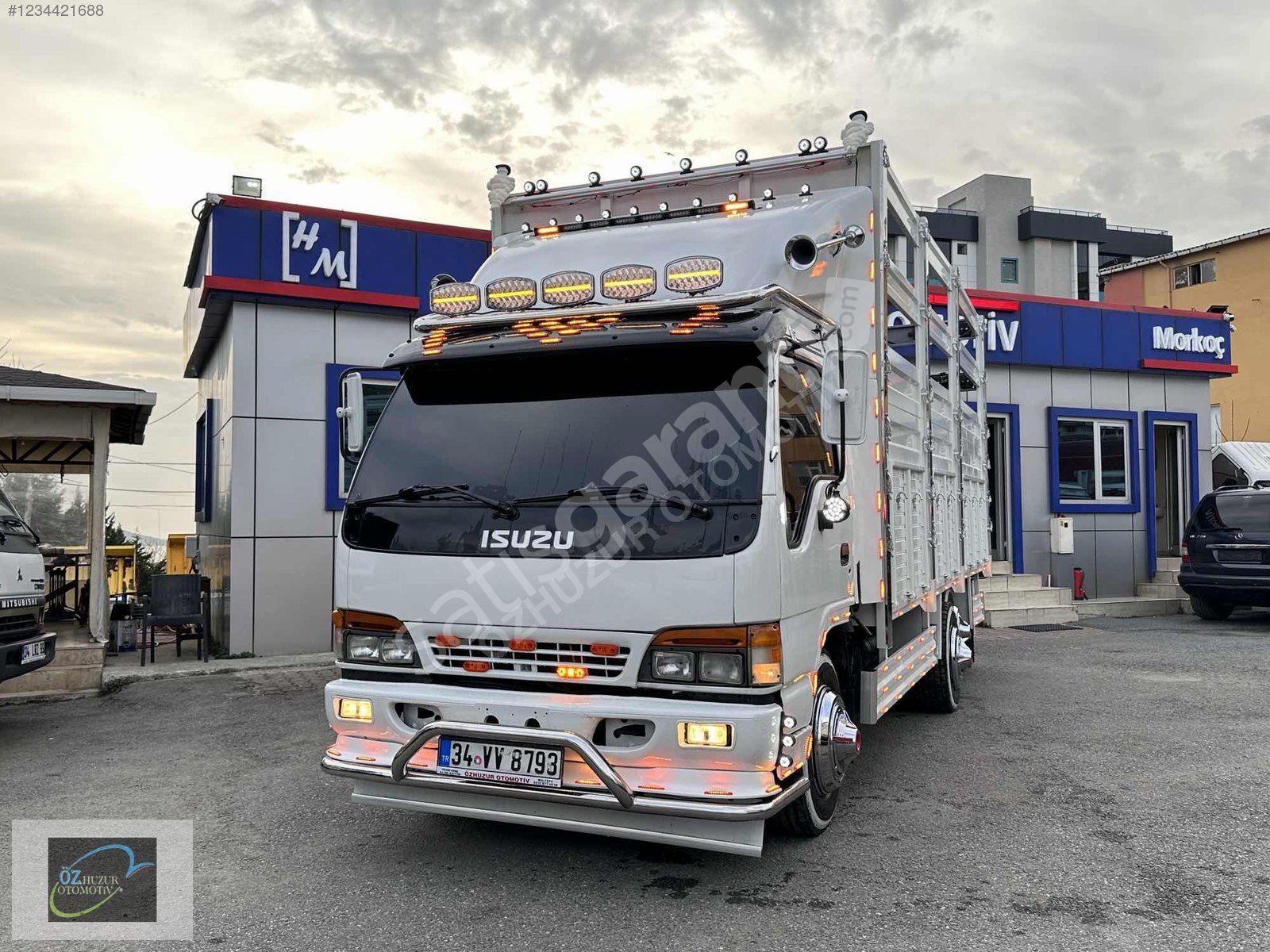 ÖZHUZUR OTOMOTİV DEN 2005 ISUZU NQR3D 8TEKER AHŞAP KASA KAMYON