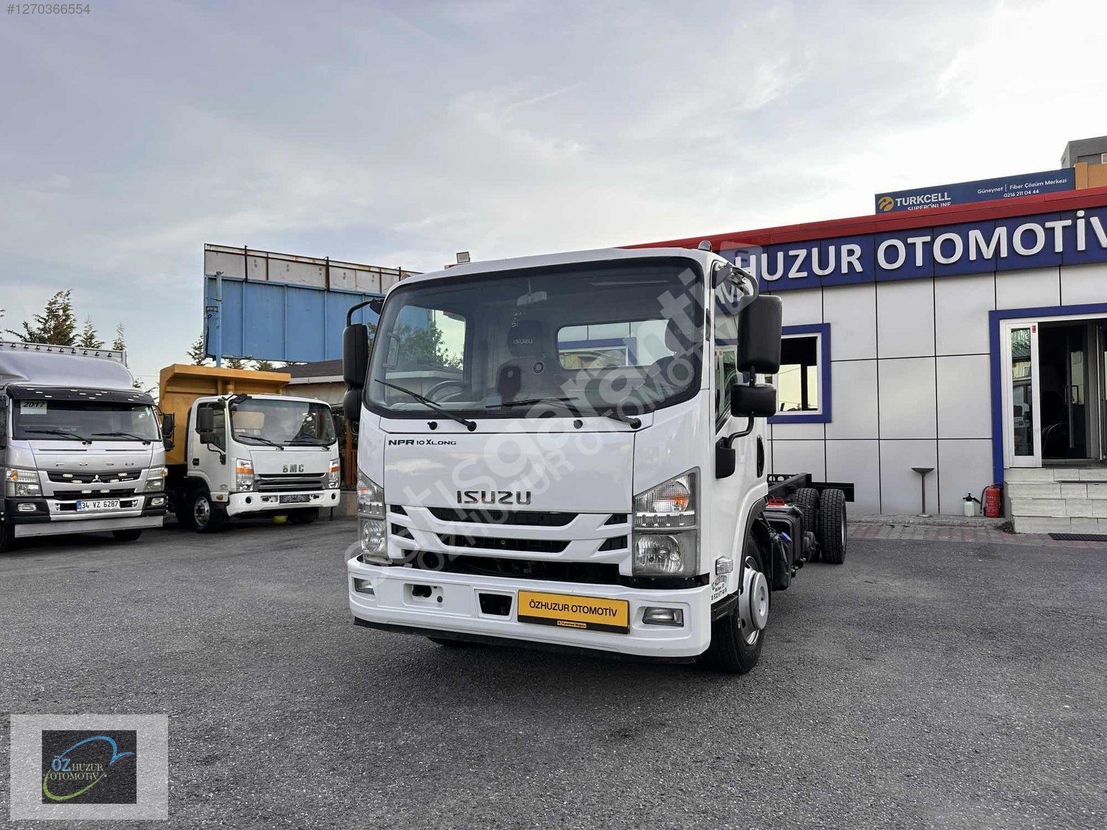 ÖZHUZUR OTOMOTİV DEN 2017 ISUZU NPR 10 X LONG UZUN ŞASE KAYMON
