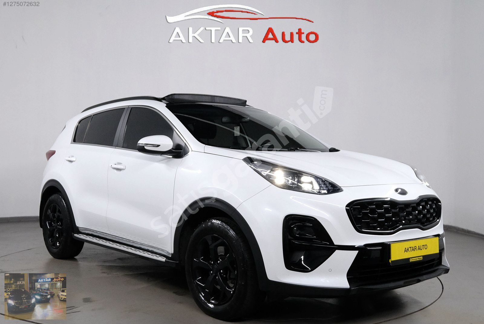 AKTAR AUTO 2021 KIA SPORTAGE BLACK EDİTİON CAM TAVAN 78.000KM