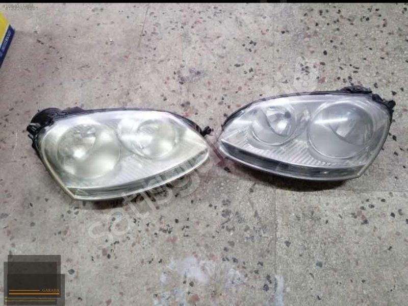 VOLKSWAGEN JETTA GOLF 5 ÖN SAĞ-SOL FAR ORİJİNAL ÇIKMA