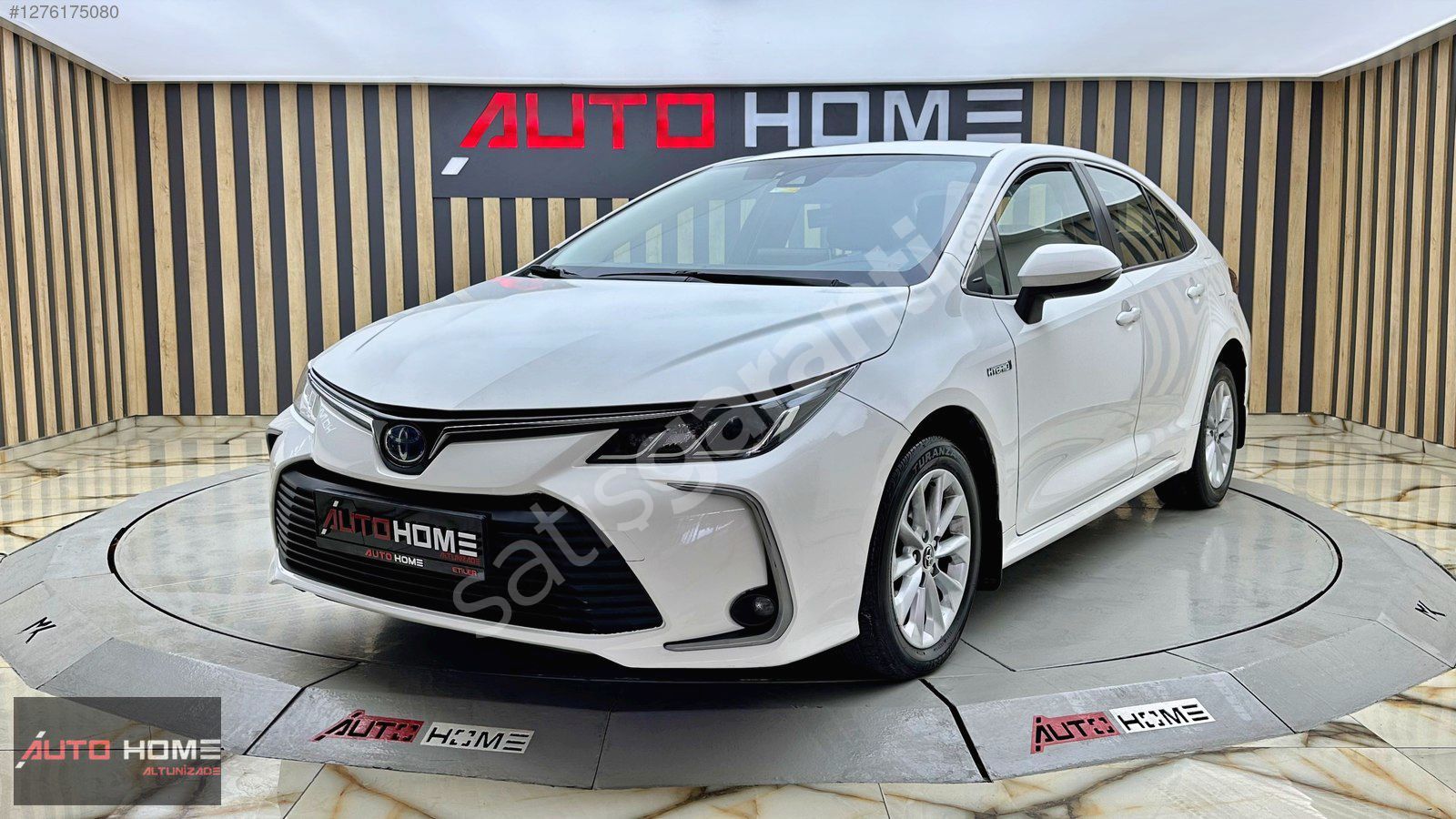 2022 COROLLA HYBRİD "132.000 KM"DEĞİŞENSİZ KABLOSUZ ŞARJ. %20KDV