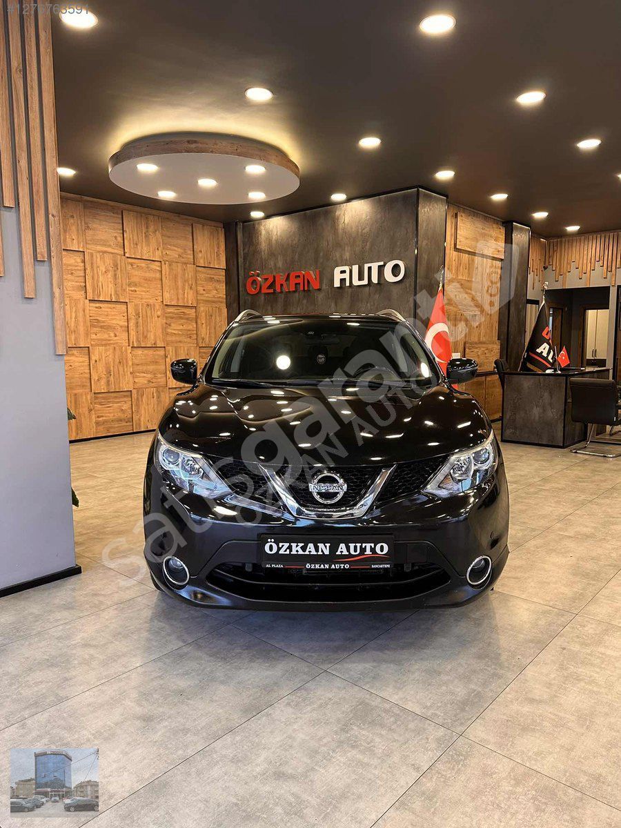 ÖZKAN AUTO'DAN QASHQAİ/ 1.6 DCİ /OTOMATİK/CAMTAVAN/BLACKEDİTİON