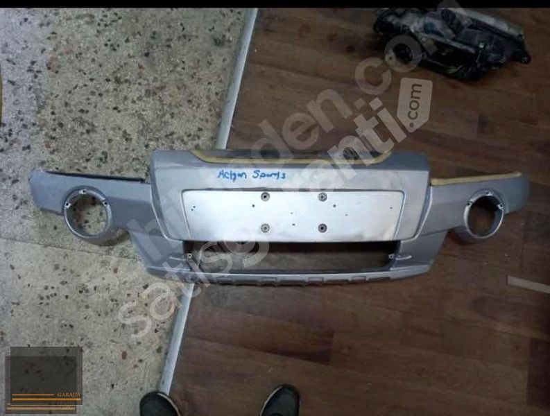 SSANGYONG ACTYON SPORTS ÖN TAMPON ÜST PLASTİĞİ ÇIKMA ORİJİNAL