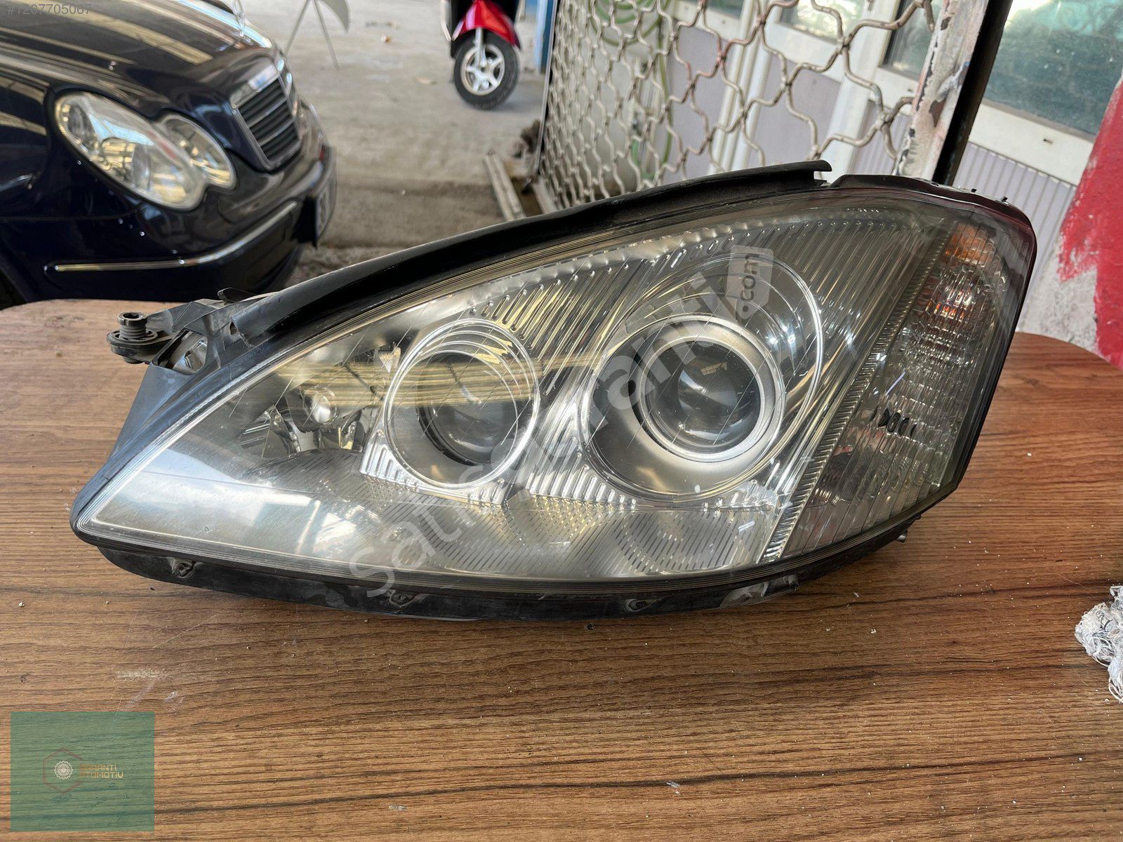 MERCEDES S SERİSİ W221 FAR SAĞ SOL TAKIM FAR ORİJİNAL