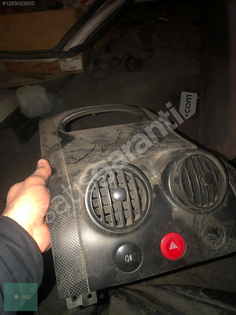 CHEVROLET KALOS AVEO HAVALANDIRMA IZGARASI MUZUL ÜFLEÇ 96537673