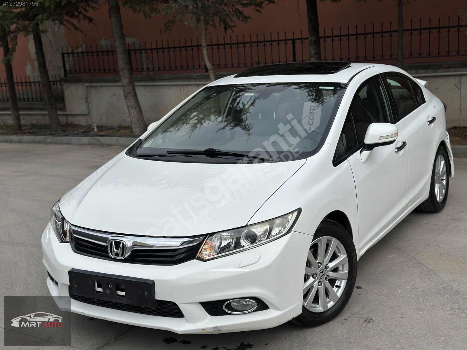 SUNROOF'LU 2014 HONDA CIVIC ECO ELEGANCE OTOMATİK 83.000 Km
