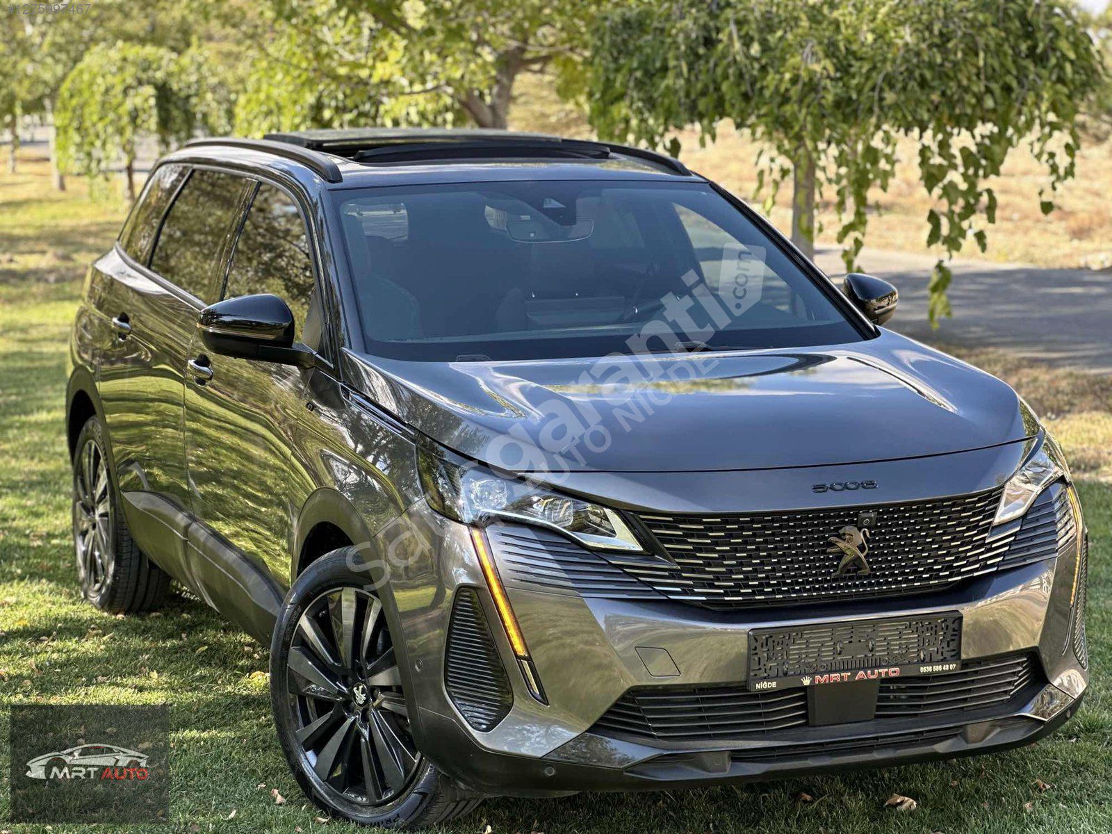 2024 CAM TAVANLI PEUGEOT GT 5008 1.2 HYBRID 6.001 Km 7 KİŞİLİK