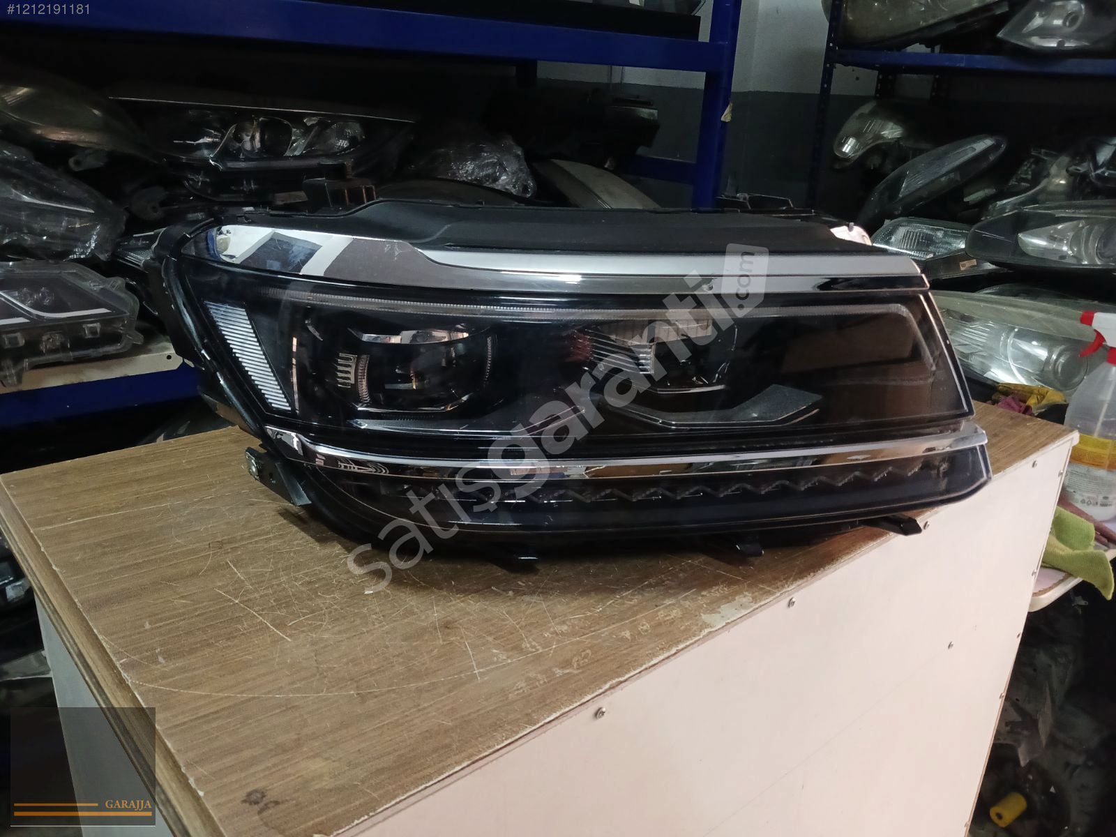 VOLKSWAGEN TIGUAN SAĞ FAR LEDLİ XENON 2015 2020 SIFIR İTHAL