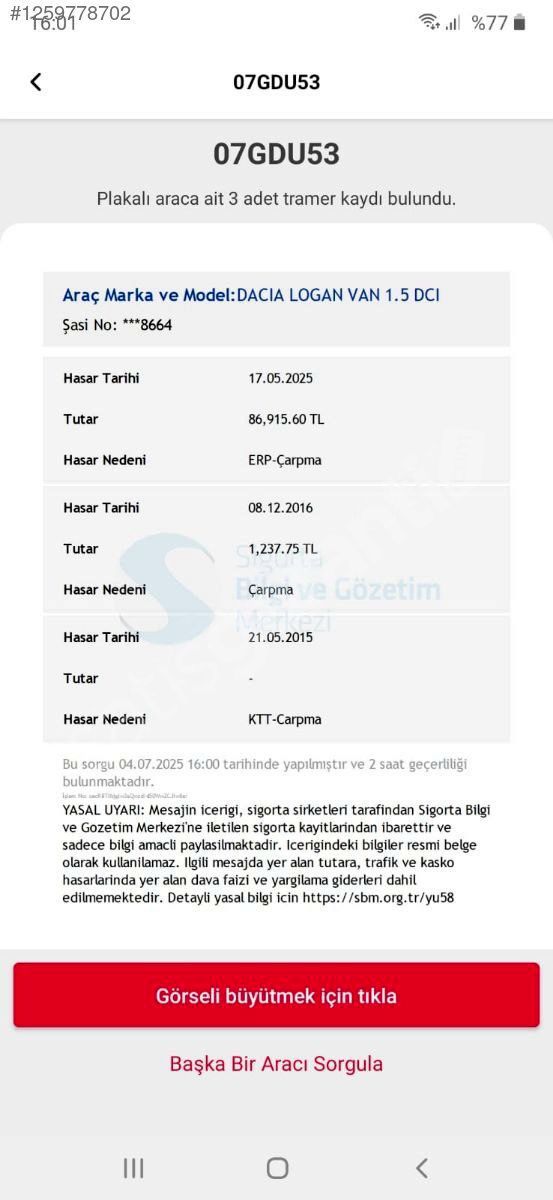 Temiz Dacia Logan 1.5 DCİ Ambience