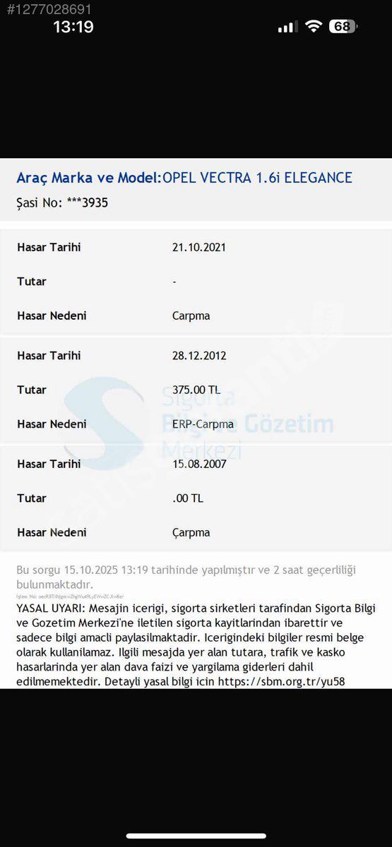TEMİZ OPEL VECTRA 1.6 ELEGANCE İLK GELEN ALIR