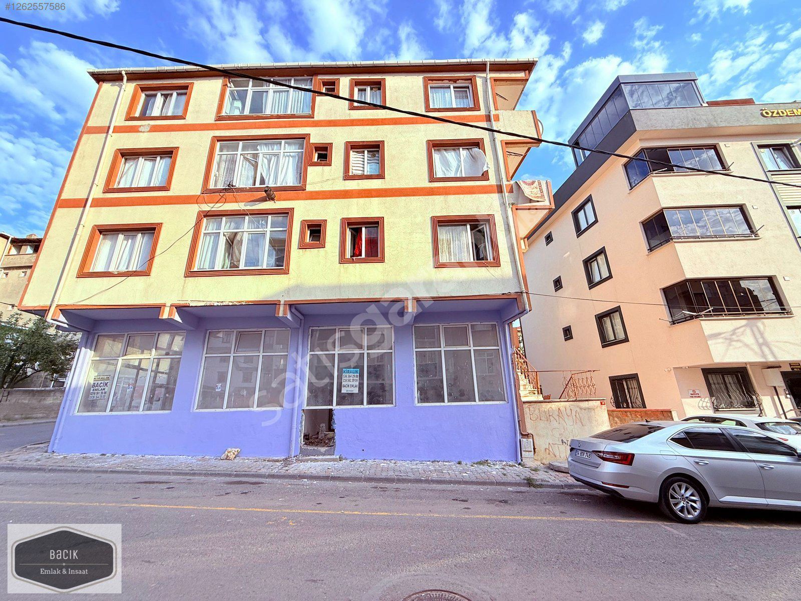 SULTANBEYLİ MERKEZ KİRALIK 125m2 DÜZ GİRİŞ DÜKKAN BACİK EMLAK