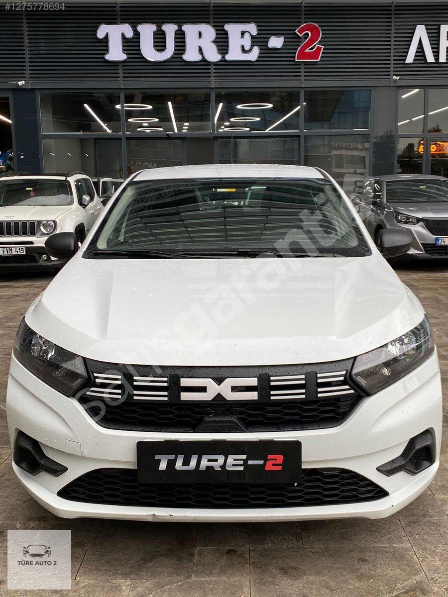 TÜRE'DEN 2023 DACİA SANDERO ESSENTIAL OTOMATİK %20 FAT HATASIZ