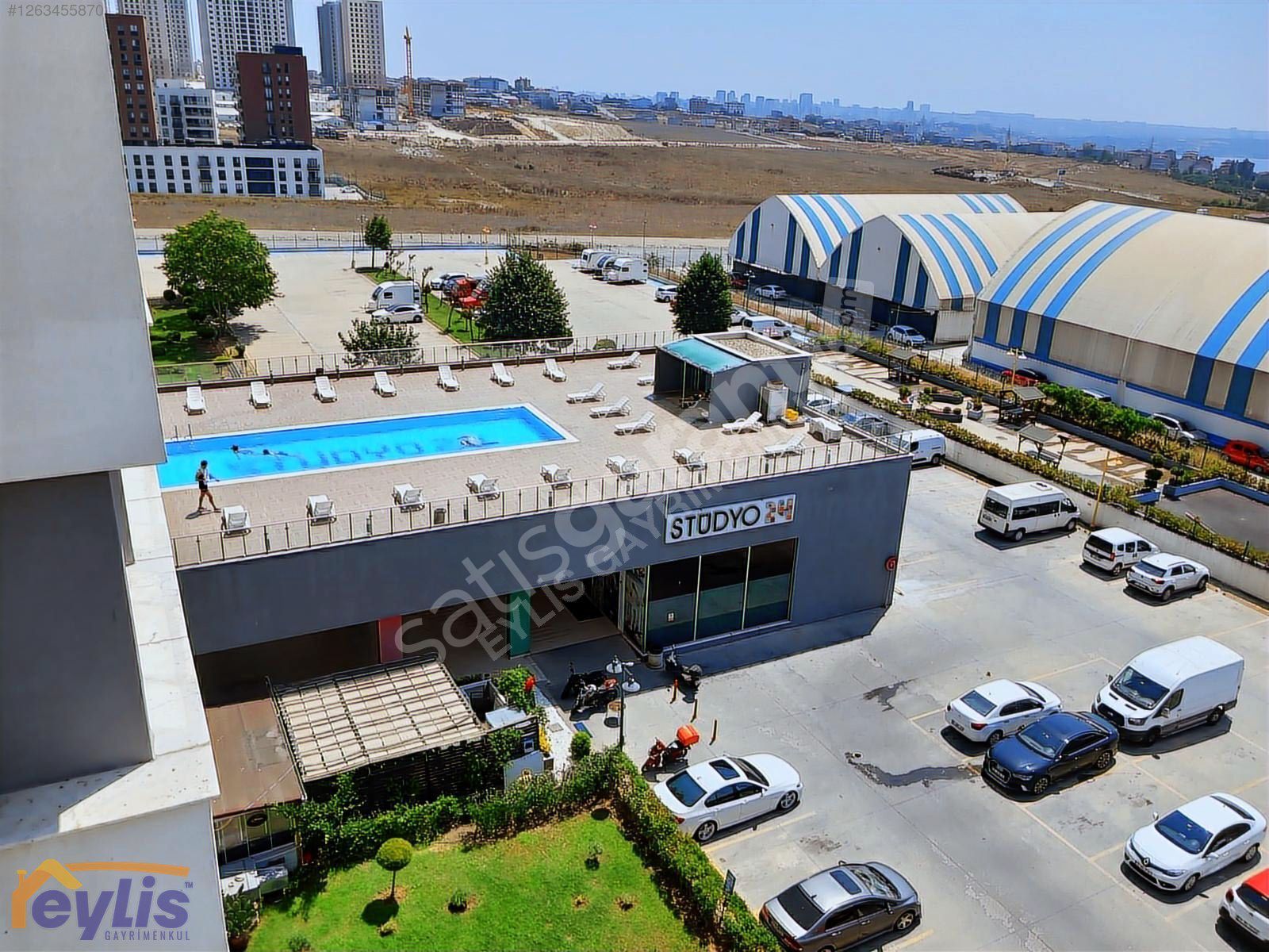 ISPARTAKULE STÜDYO 24 SİTESİ UYGUN FİYATLI SATILIK 1+0 DAİRE