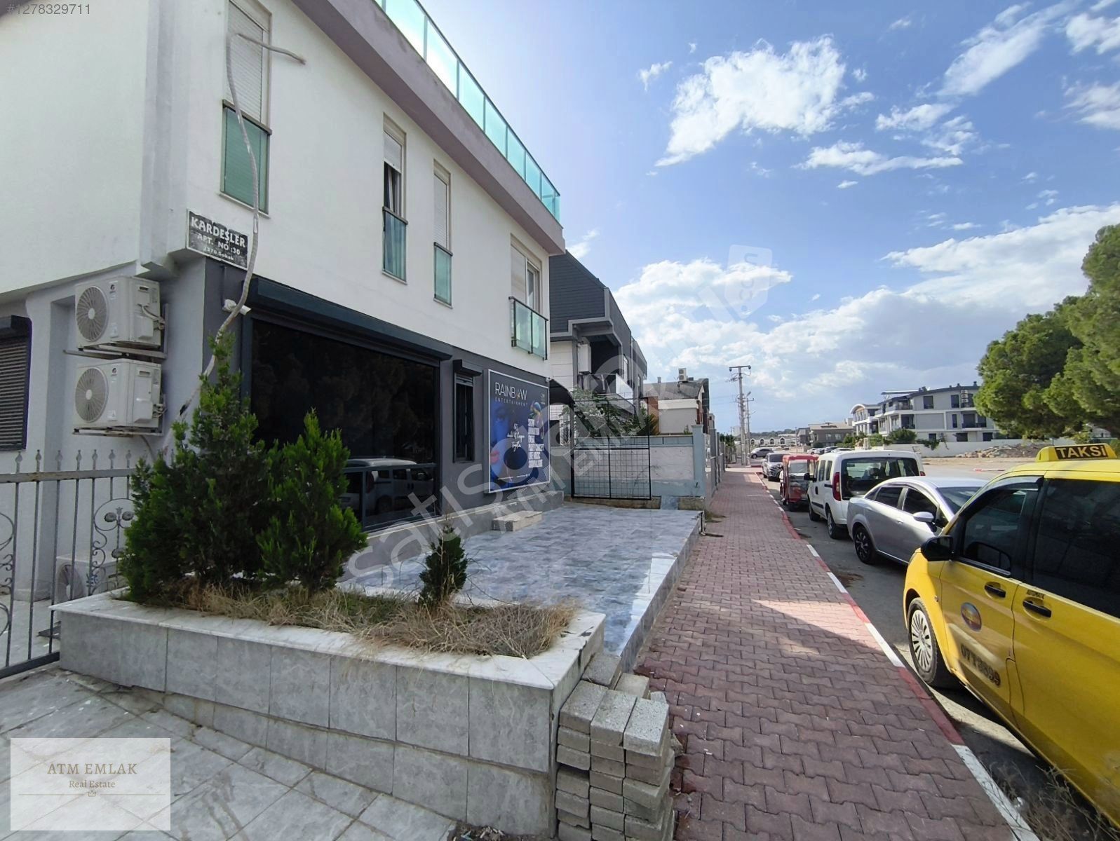 Güzeliba'da eşyalı kiralık daire 1+1 arakat