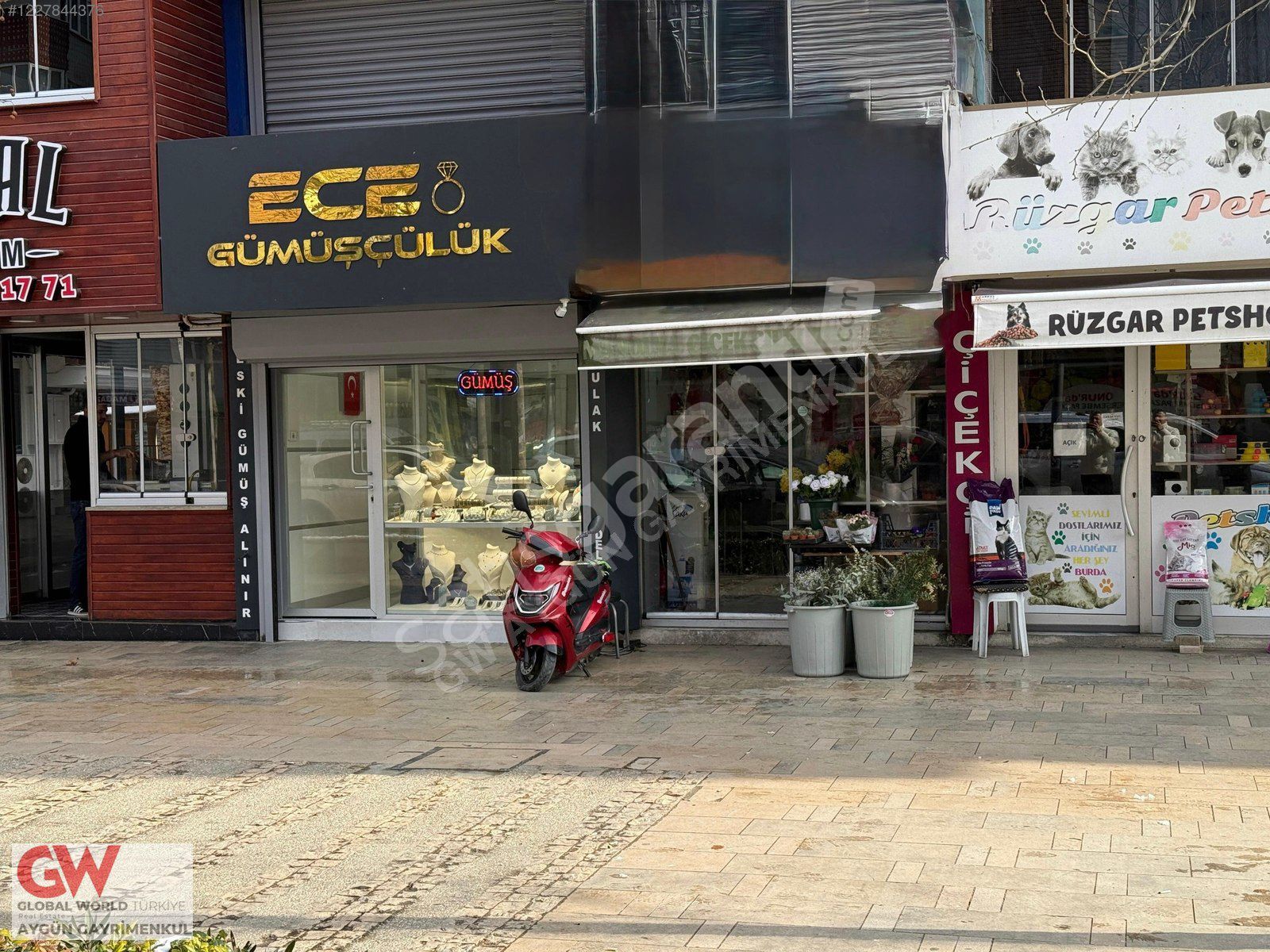 TEKİRDAĞ, ÇERKEZKÖY ATATÜRK CAD. SATILIK 3 KAT 45M2 İŞ YERİ