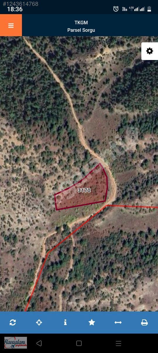 YATIRIMLIK ARAZİ - BİLECİK İnhisar Akköy de 5684 M2 yola cepheli