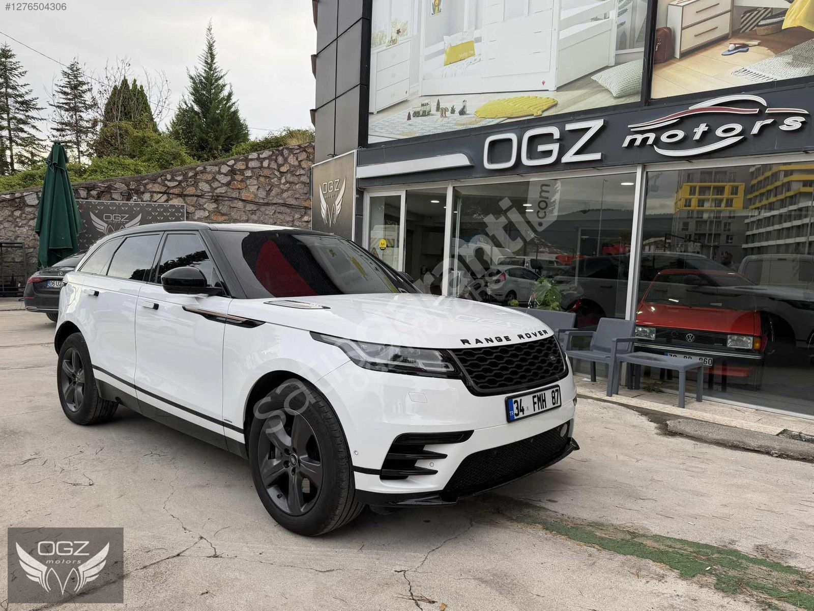 OGZ MOTORS TAN 2021 MODEL VELAR 89.000 KM BEYAZ BAYİ ÇIKIŞLI