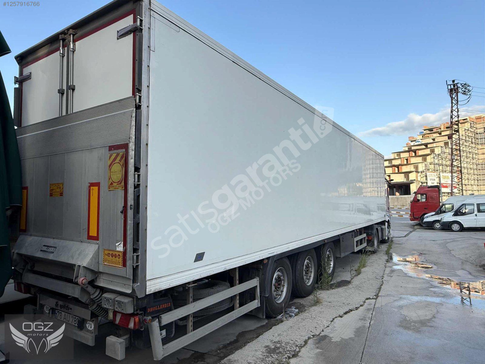 OGZ MOTORS TAN 2020 MODEL FRİGOFİRİK DORSE ASANSÖR MEVCUT