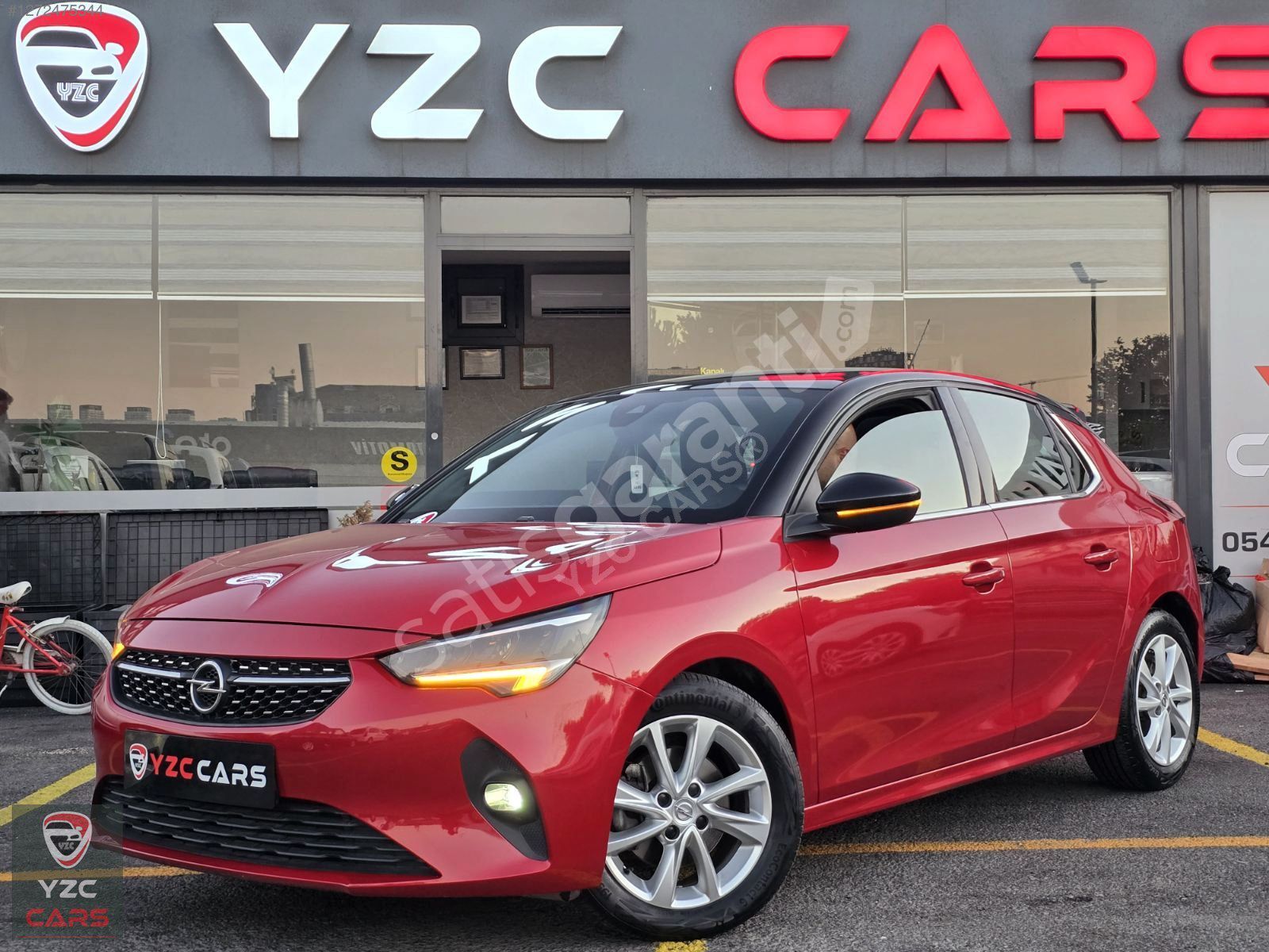 YZC CARS'DAN/2023/CORSA/OTOMATİK/CAM TAVAN/CİFT RENK/26 BİN KM