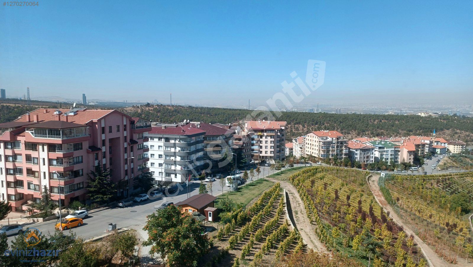 DİKMEN AKPINAR'da MANZARALI ARA KAT 2 BANYOLU 3+1 DAİRENİZ HAZIR