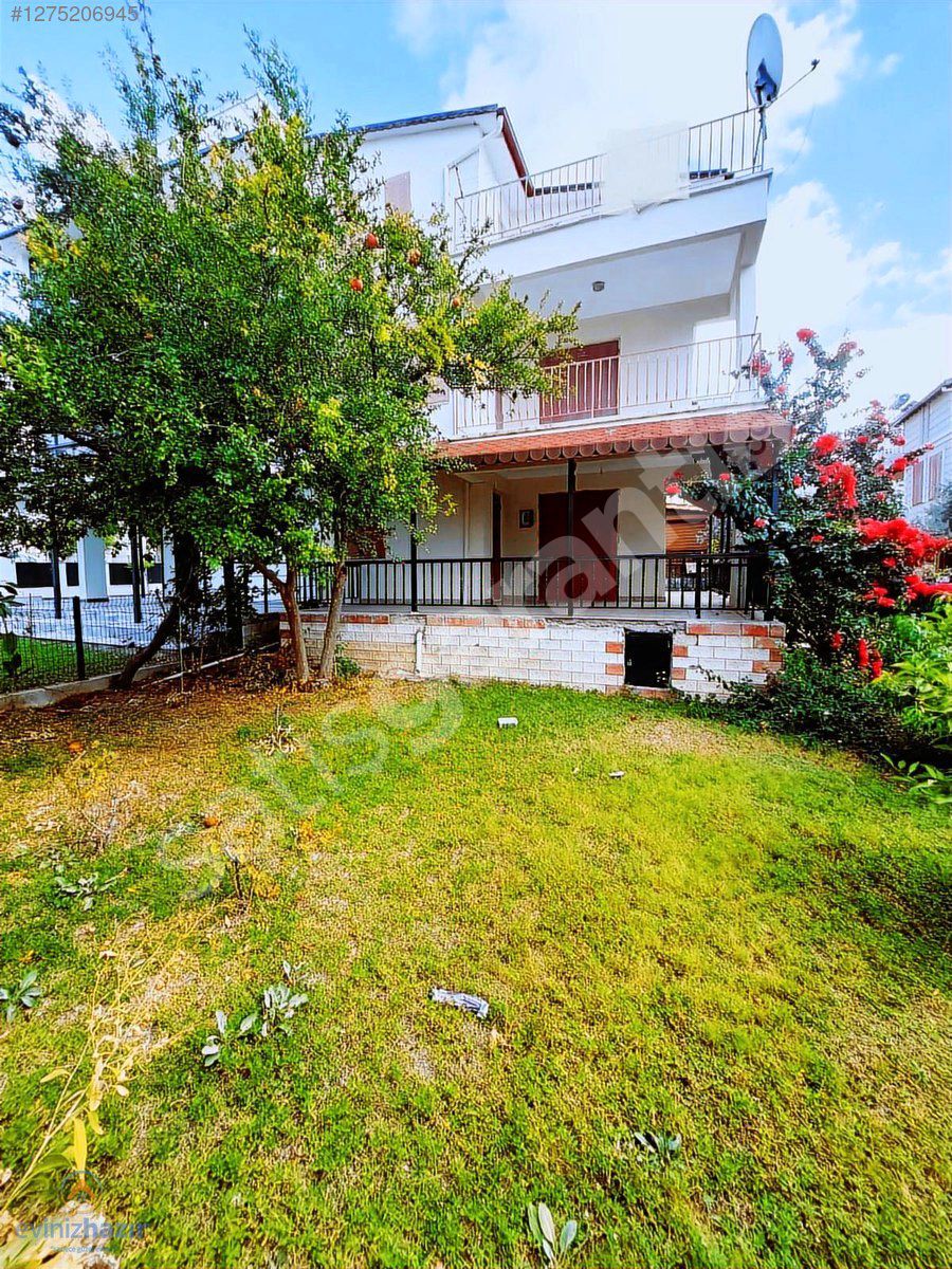 DİDİM MAVİŞEHİR'de DENİZE 300 M GENİŞ BAHÇELİ TERASLI 4+1 VİLLA