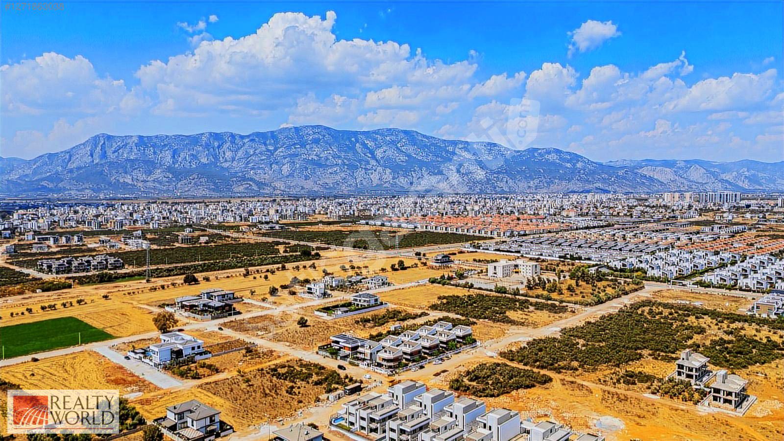 ALTINKALEDE 603 M2 İMARLI SATILIK VİLLA ARSASI TELLE ÇEVRİLİ