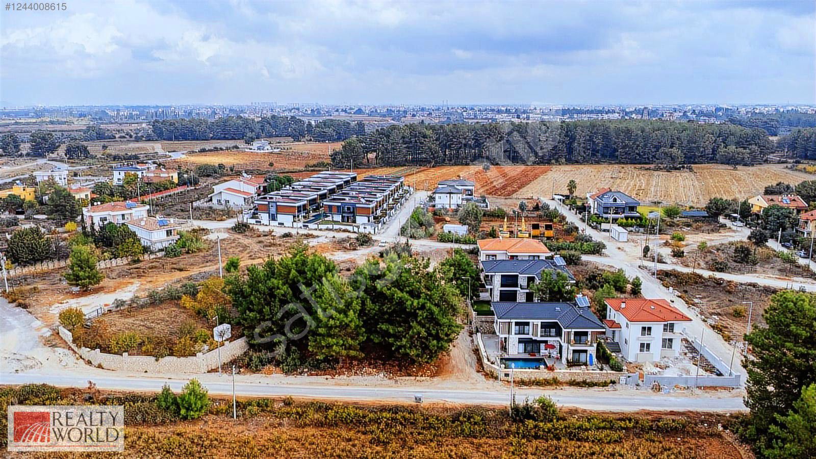 DÜZLERÇAMINDA 643 M2 KÖŞE PARSEL TİCARİ+KONUT İMARLI ARSA