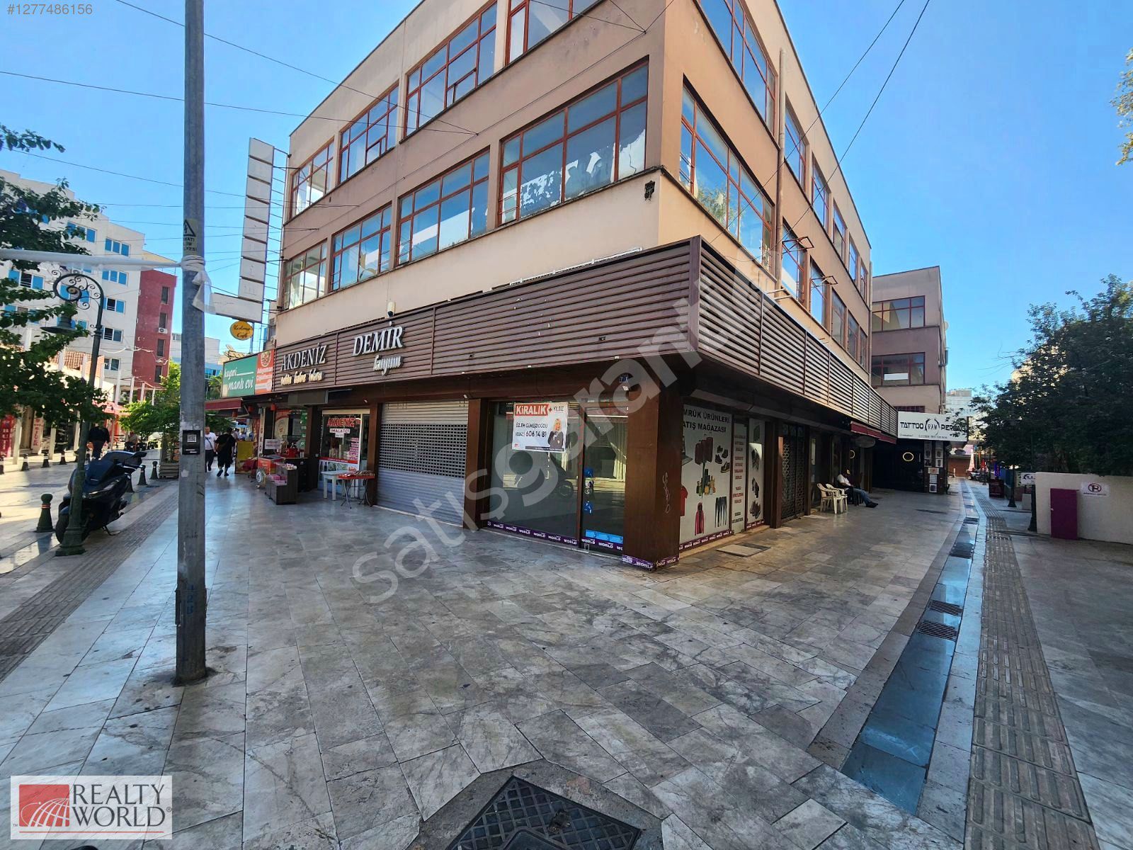 HÜSNÜ KARAKAŞ'TA ASMA KATLI, KİRALIK KÖŞE DÜKKAN