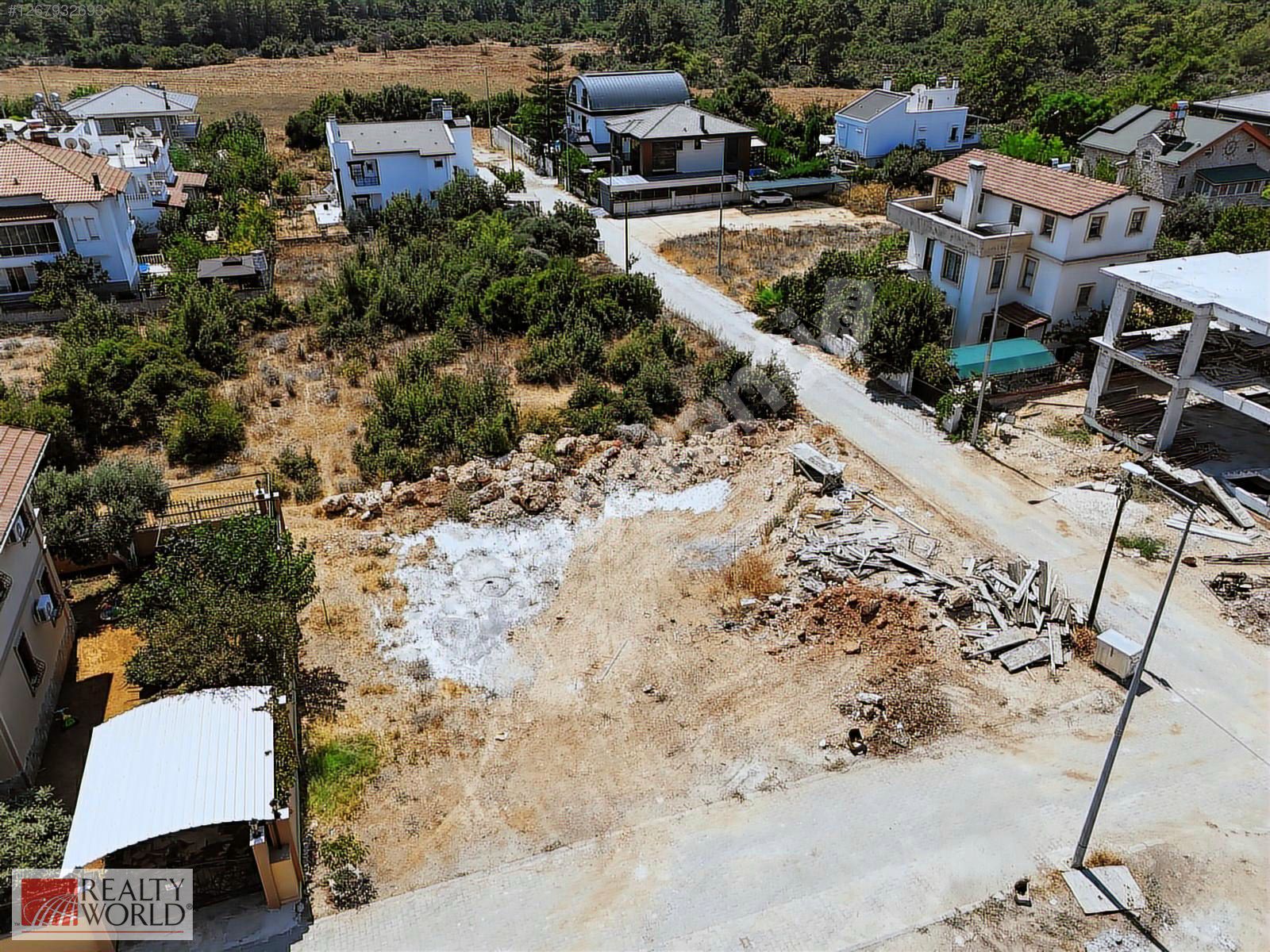 D.NEBİLER VİLLALAR BÖLGESİNDE 450 M2 KÖŞE PARSEL SATILIK ARSA