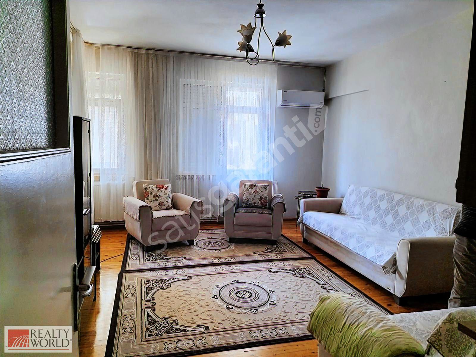 MURATPAŞA GÜVENLİK MAHALLESİ 3+1 ARA KAT SATILIK DAİRE.
