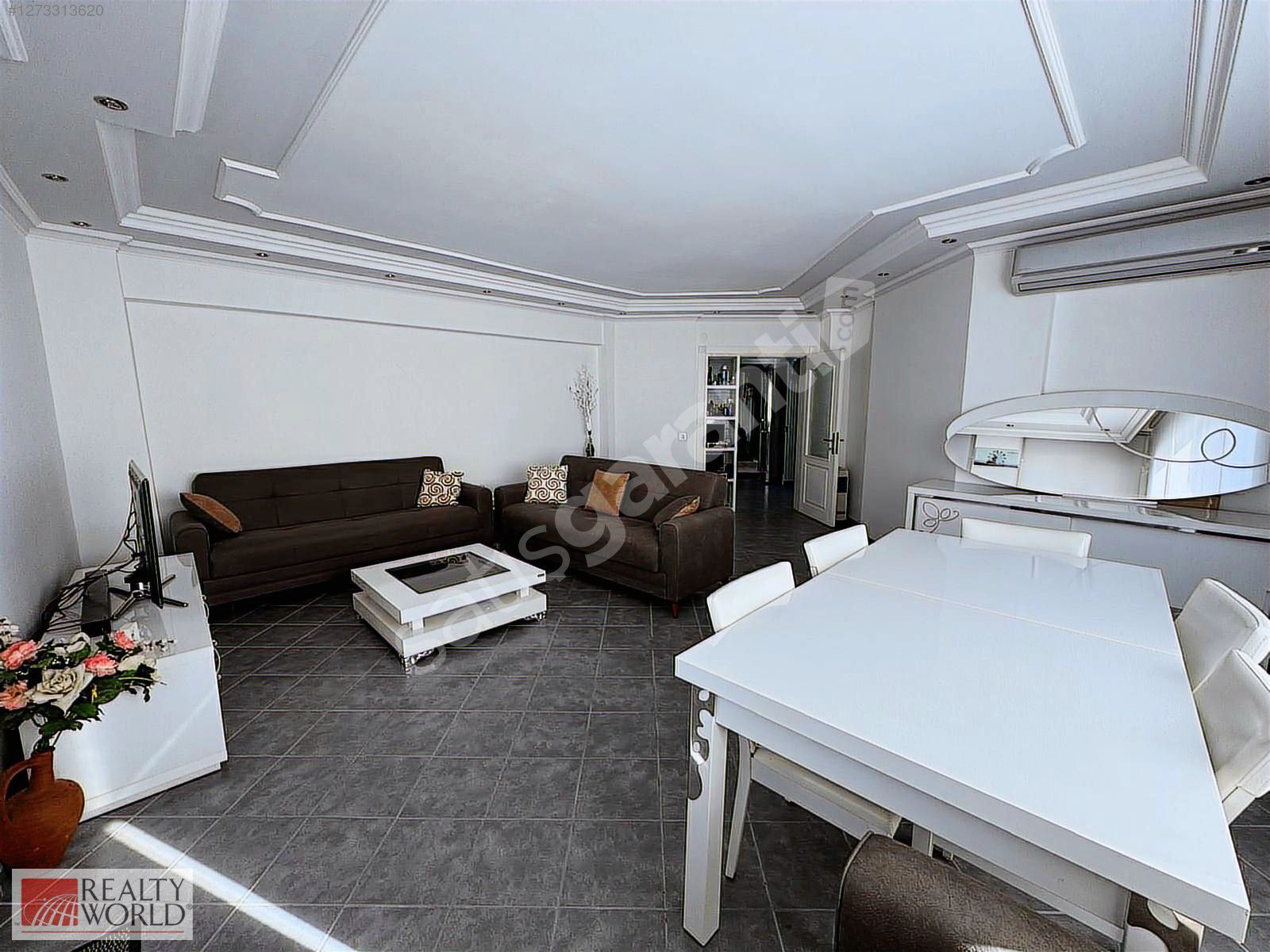 KONYAALTI SİTELER MAHALLESİNDE EŞYALI 3+1 ARA KAT SATILIK DAİRE