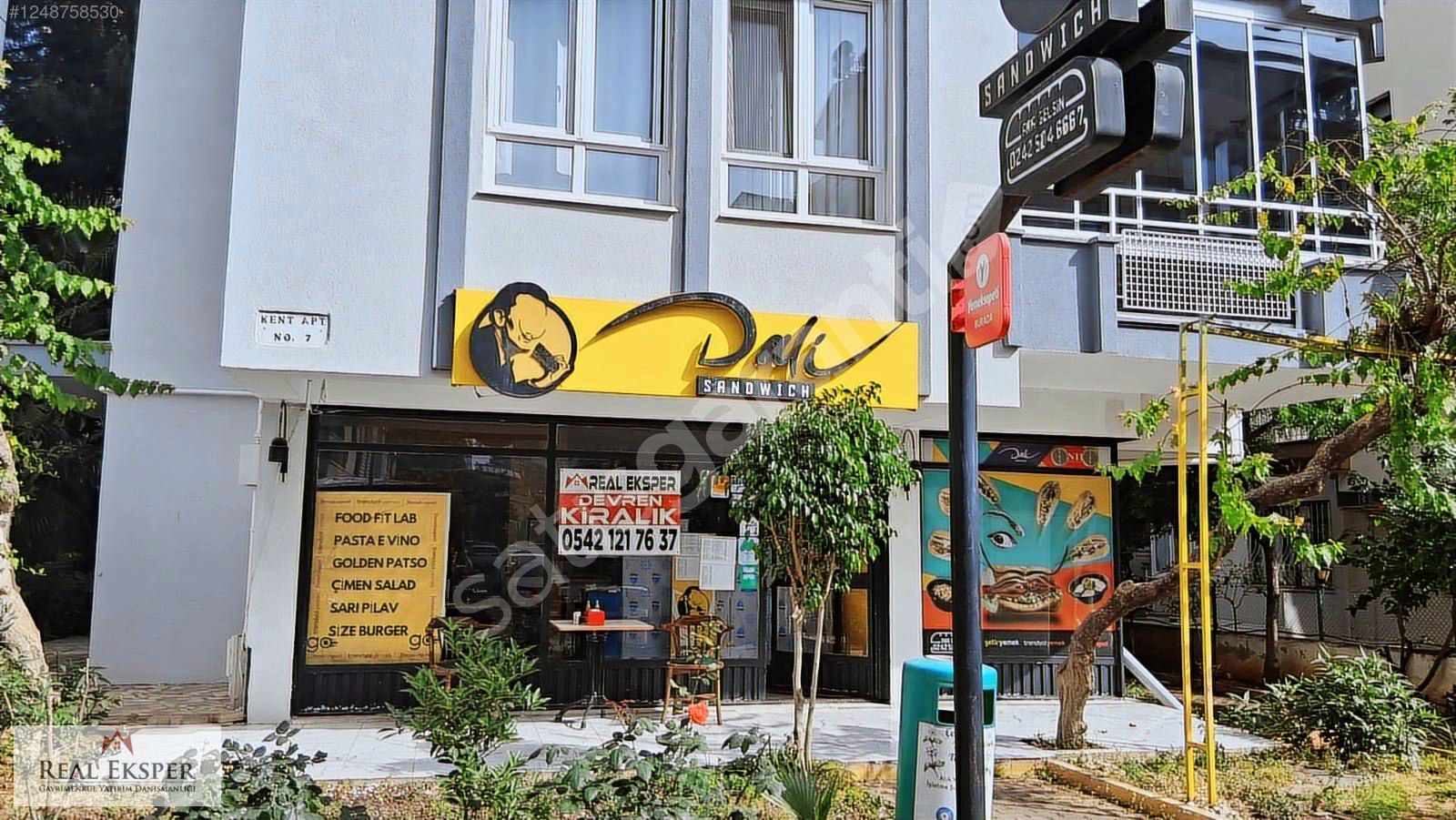 KONYAALTI ALTINKUM'DA YÜKSEK CİROLU SAĞLIKLI YAŞAM YEMEK MERKEZİ