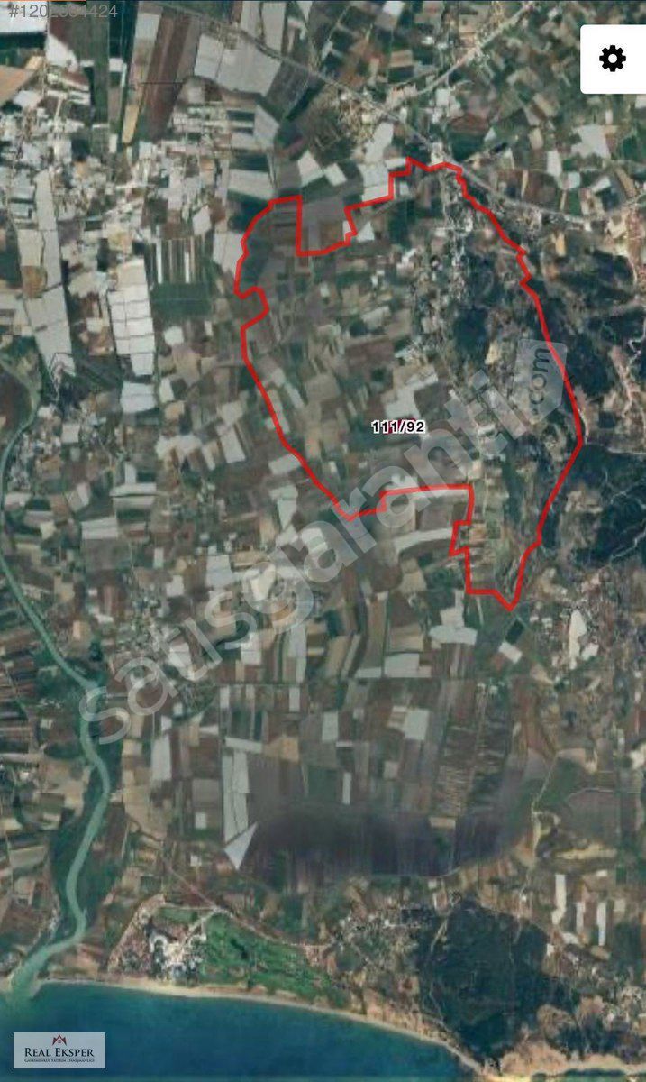 MANAVGAT BEREKET MAH.HACIKÖYÜ MEVKİİ 12.960 M2 SATILIK TARLA
