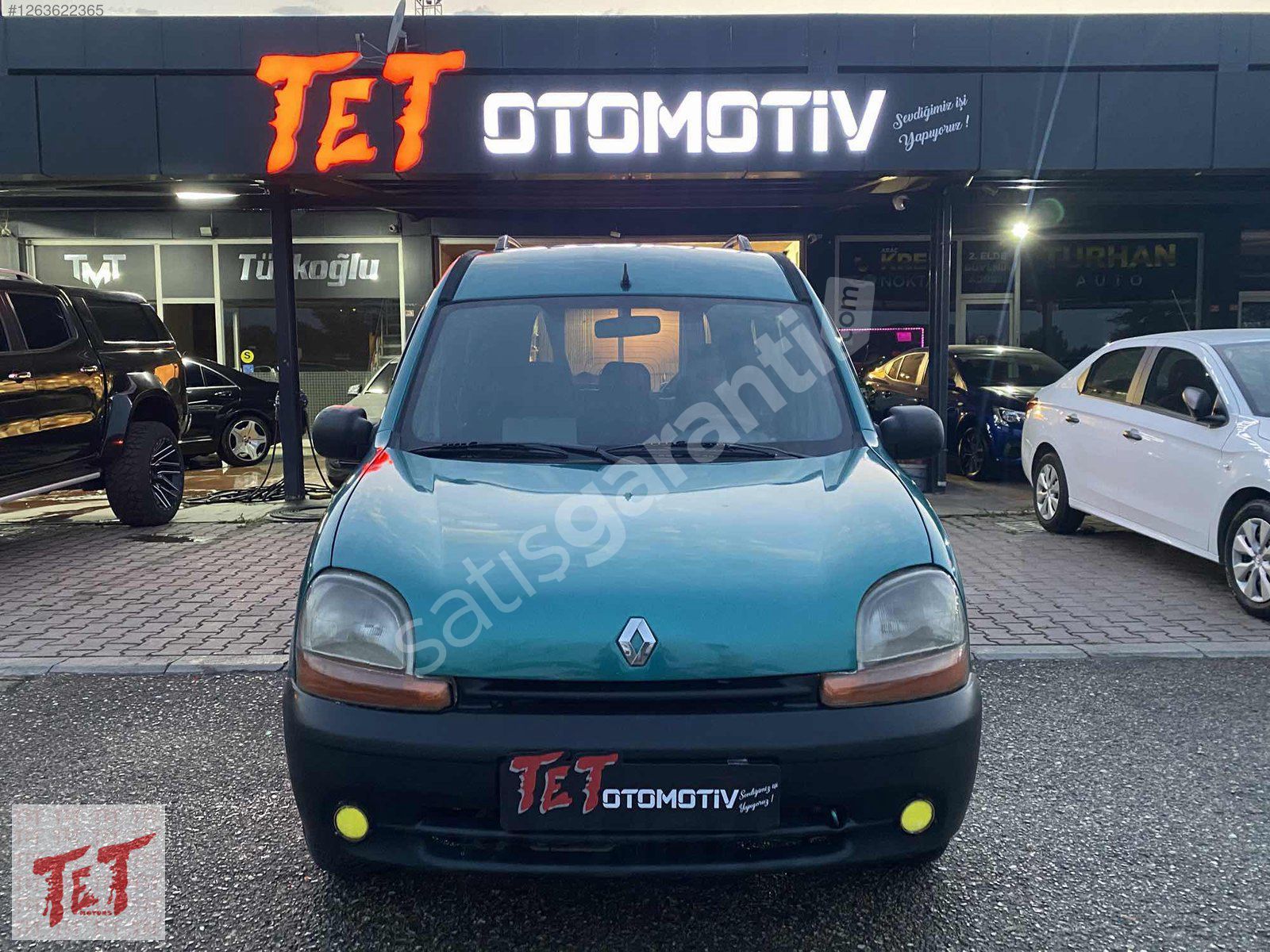 TET OTOMOTİV 2001 KANGO 1.4 BENZİNLİ KLİMALI HUSUSİ OTOMOBİL