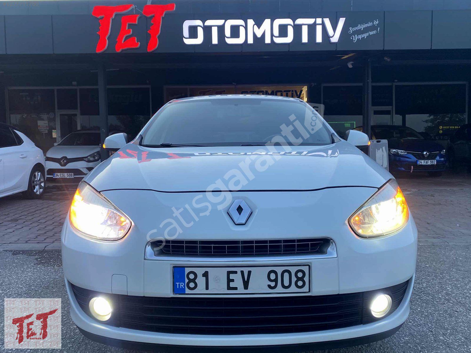 TET OTOMOTİV 2011 FLUAENCE 1.5DCI 247'BİN KMDE 110HP OTOMATİK